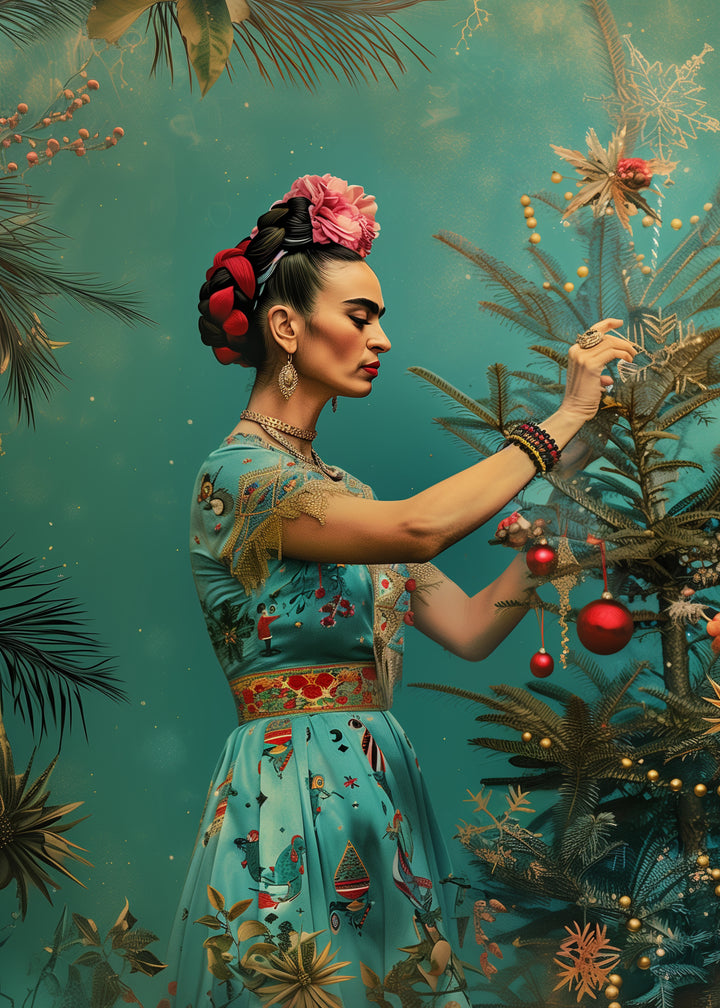 Frida Kahlo: Weihnachtsbaum | Kartenfirlefanz