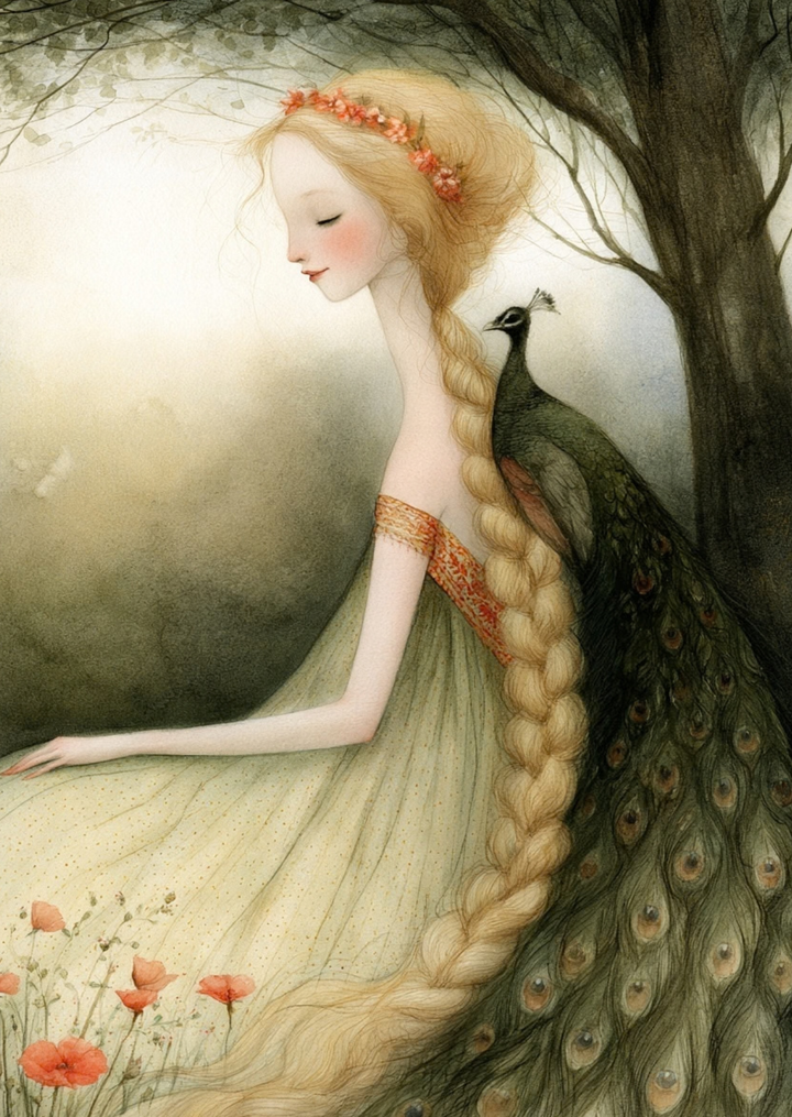 Whispers & Wings: Pauw | Kaart Fripperies m