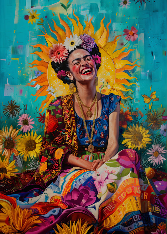 Frida Kahlo: Sunshine | Kaart Fripperies