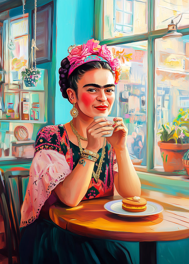 Frida Kahlo: Breakfast Time | Kaart Fripperies