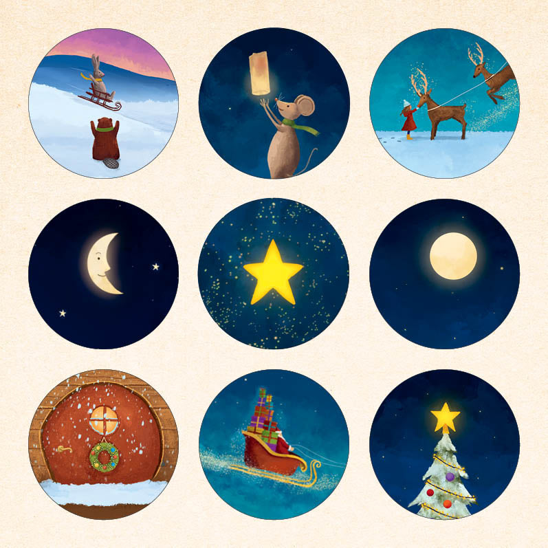 Kerstkaarten set: NR. 03 (Lance) | Kaartenbundel Zintenz