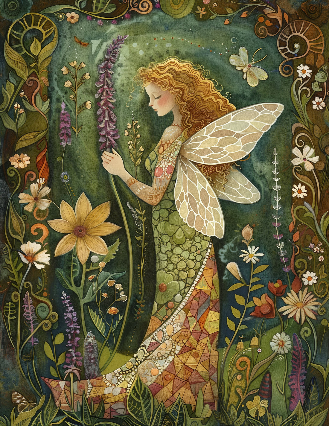 Woodland Fairies: Fauna| Kaart Fripperies