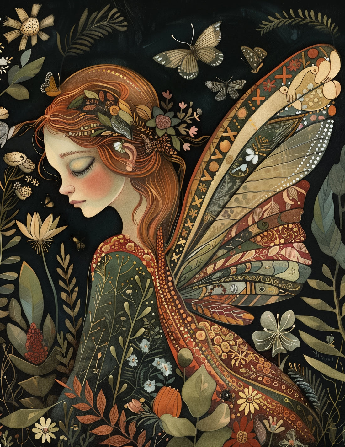 Woodland Fairies: Sally | Kaart Fripperies