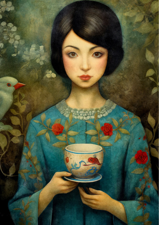 Ladies of Tea: Evelyn | Kaart Fripperies