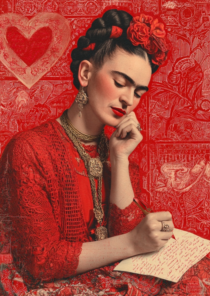 Frida Kahlo: Love Letters | Kaart Fripperies