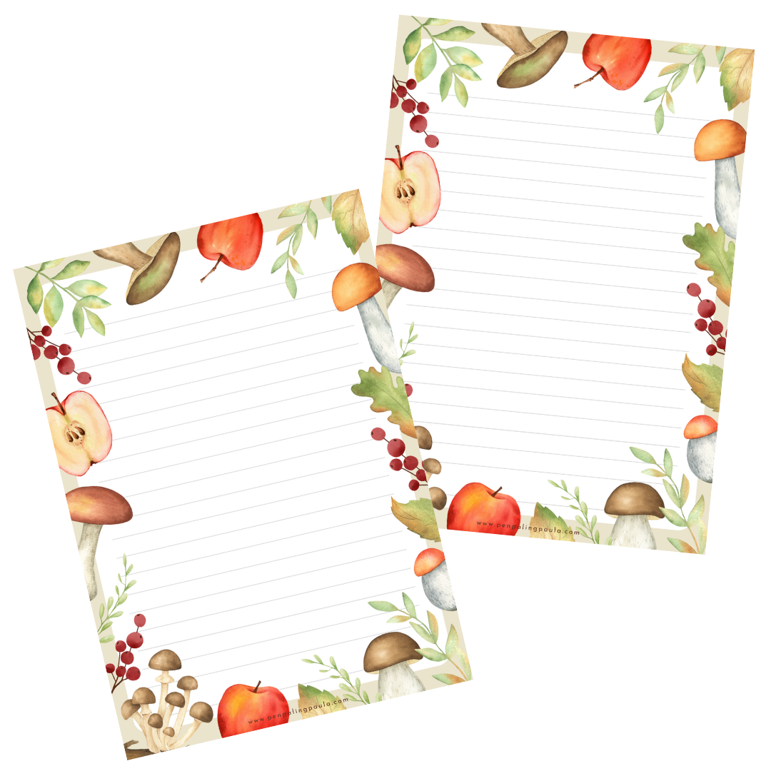 Herfst - Letter Pad