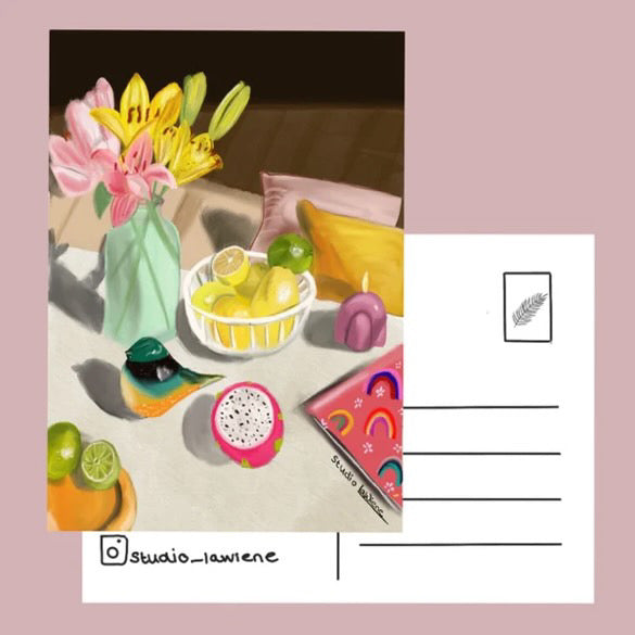 Fruit and Flowers | Kaart Studio LaWiene