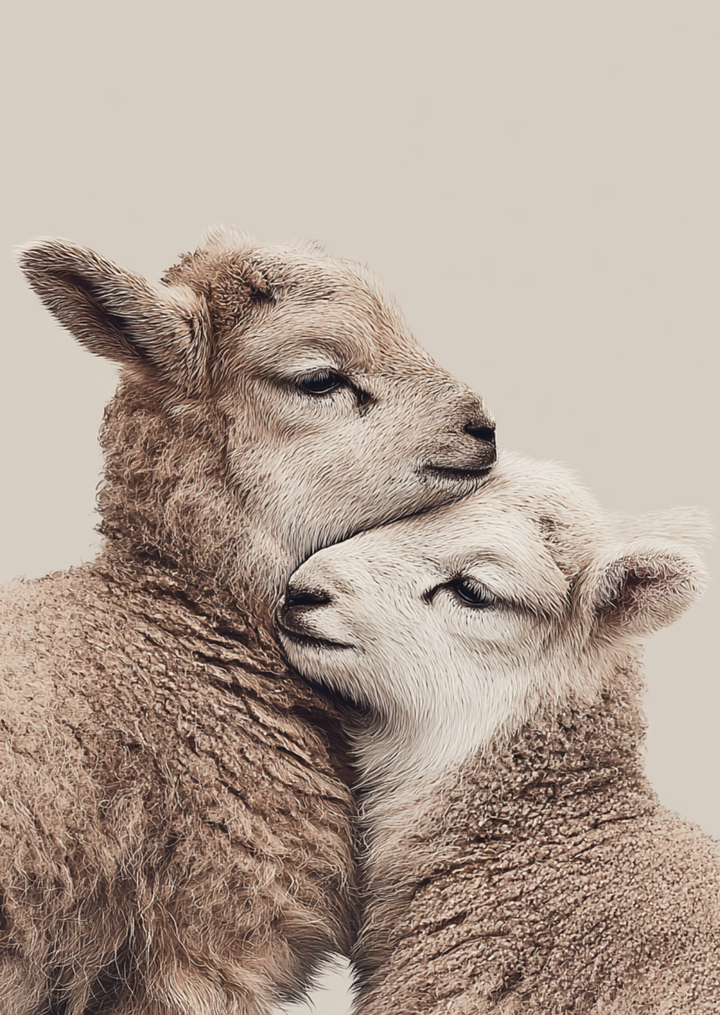 Side by Side: Sheep | Kaart Fripperies