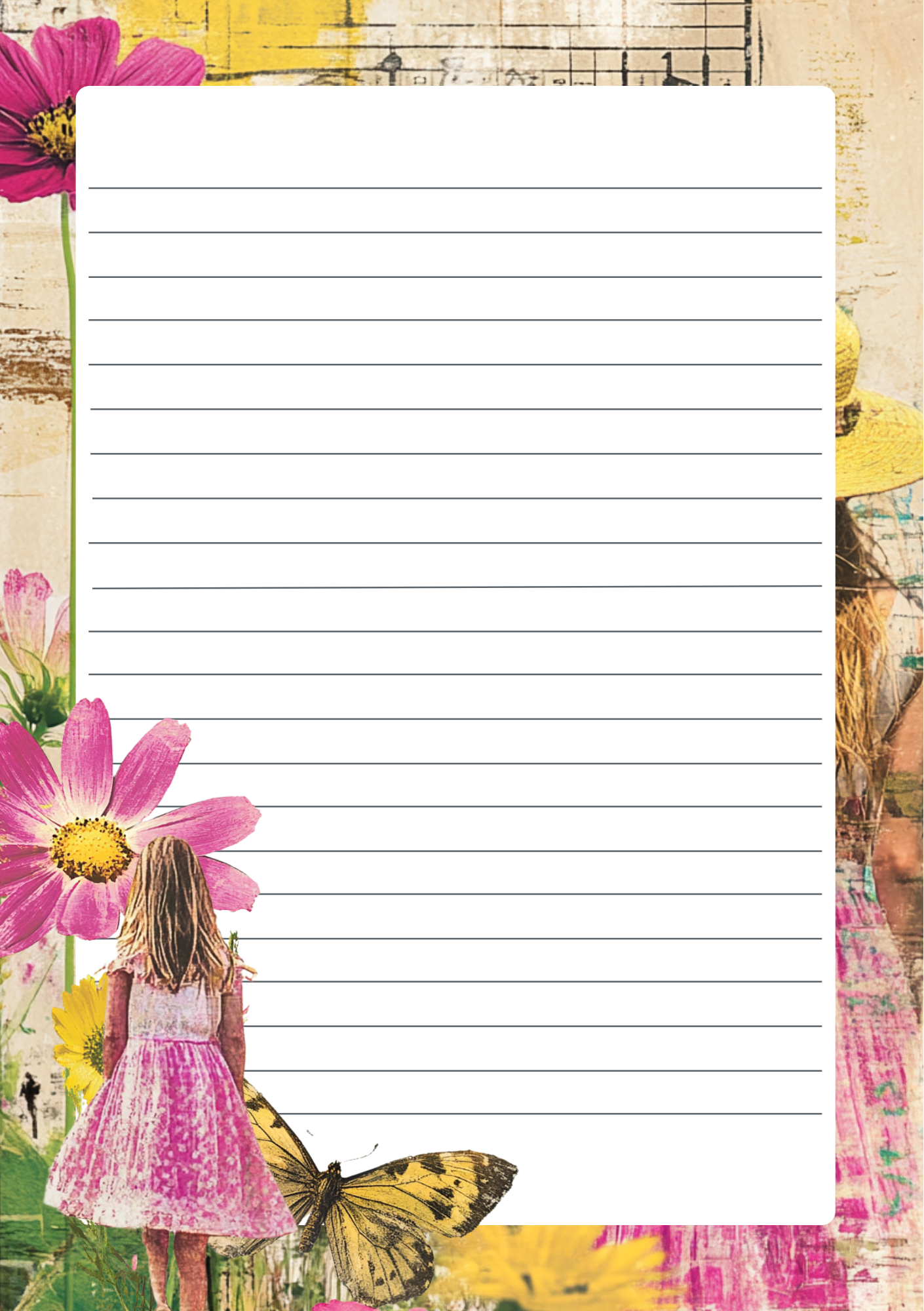 Where wildflowers grow | Briefpapier Fripperies