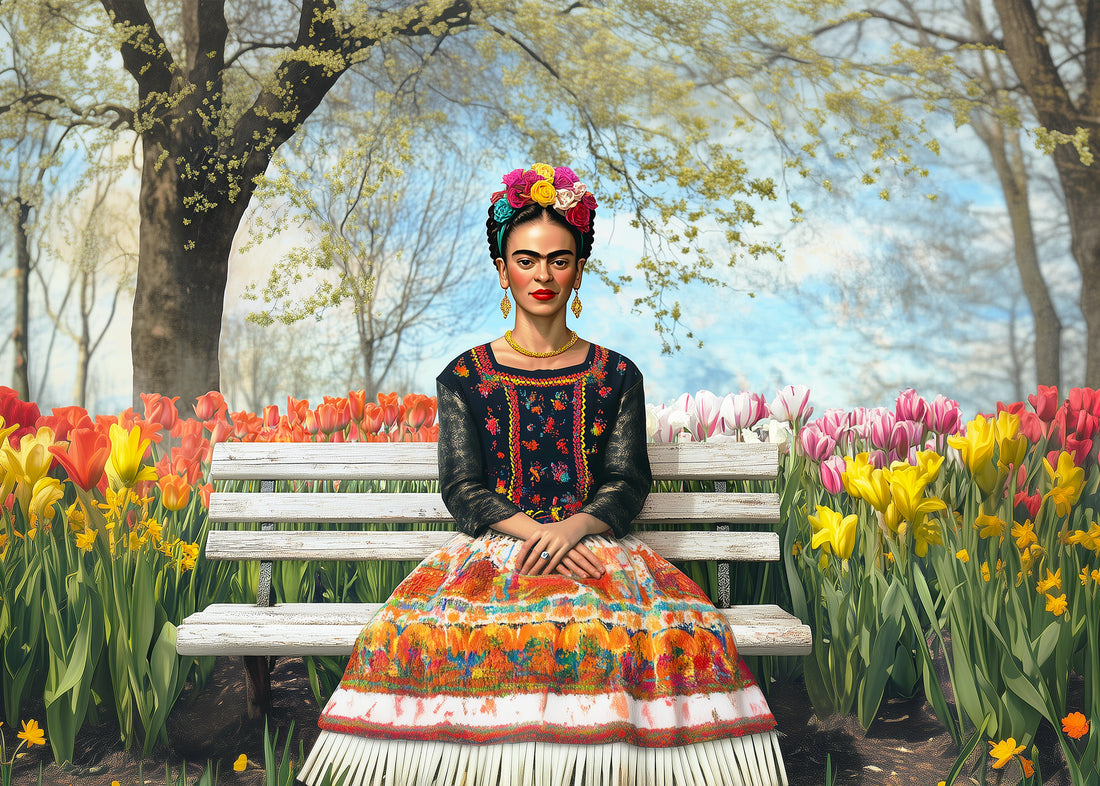 Frida Kahlo: Spring Mood | Kaart Fripperies