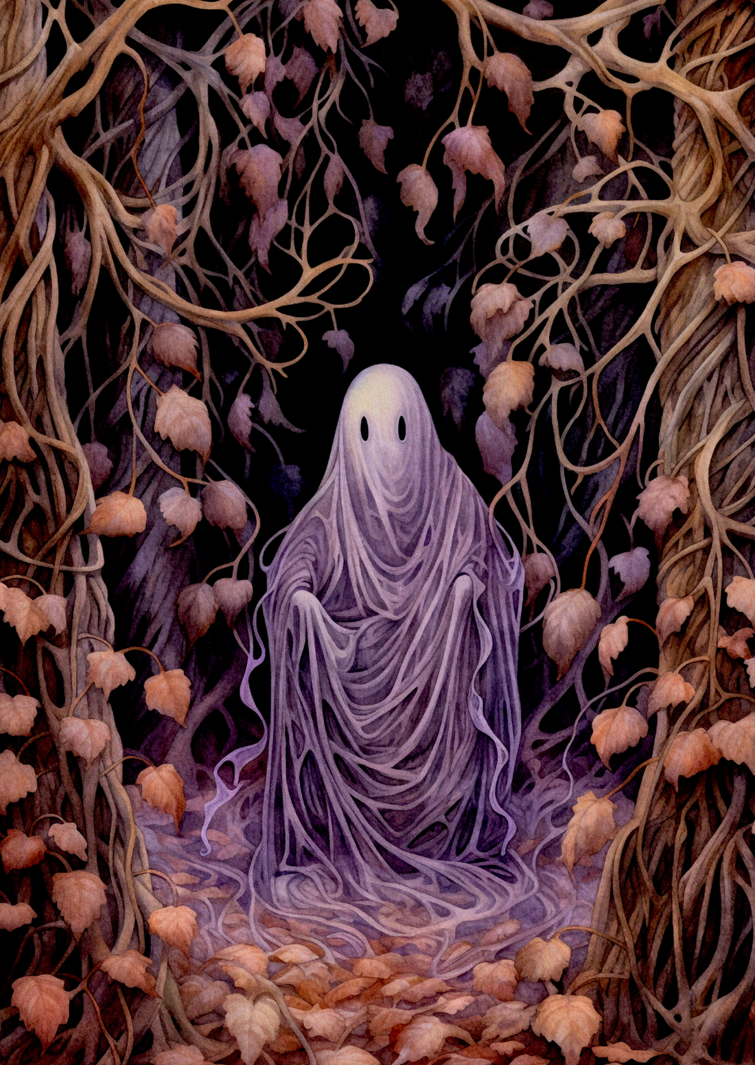 Halloween-Geist | Kartenfirlefanz