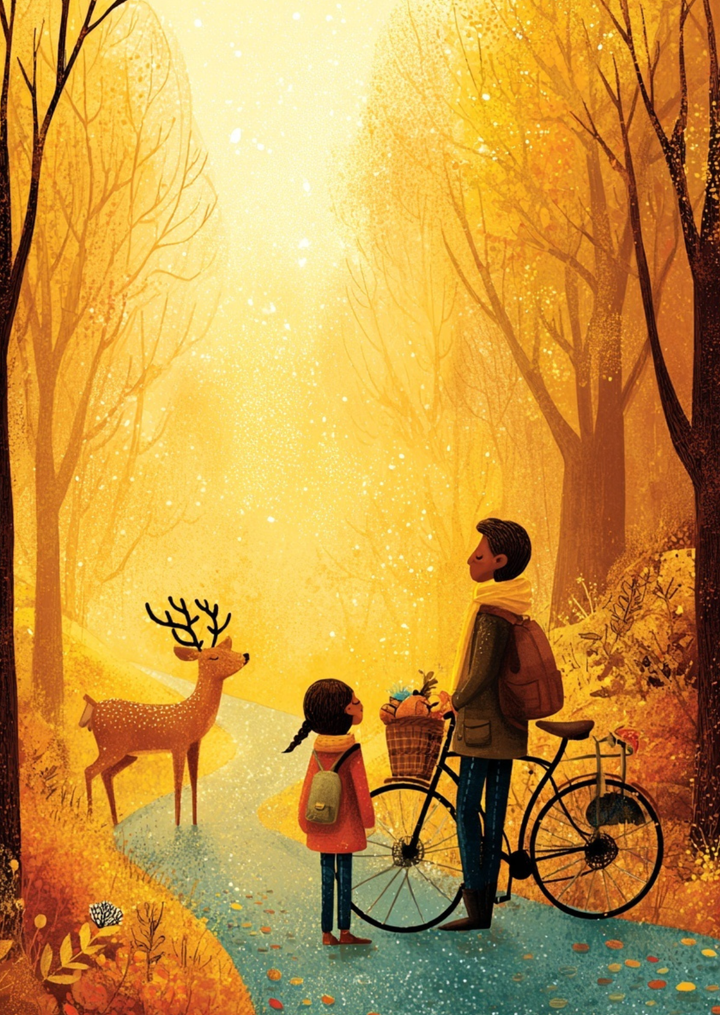 Golden Season: Whispers of the Woods | Kaart Fripperies