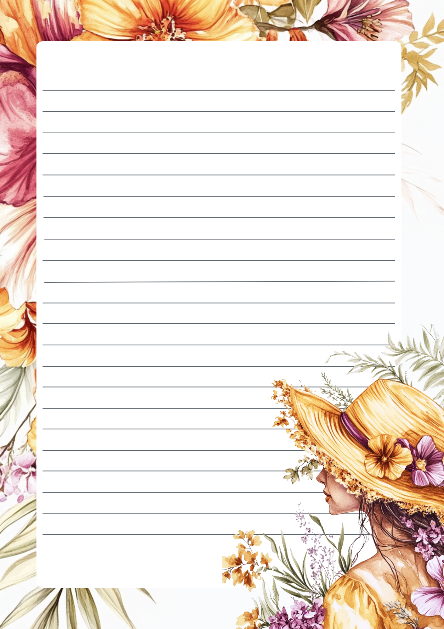 Whispers of Summer | Briefpapier Fripperies