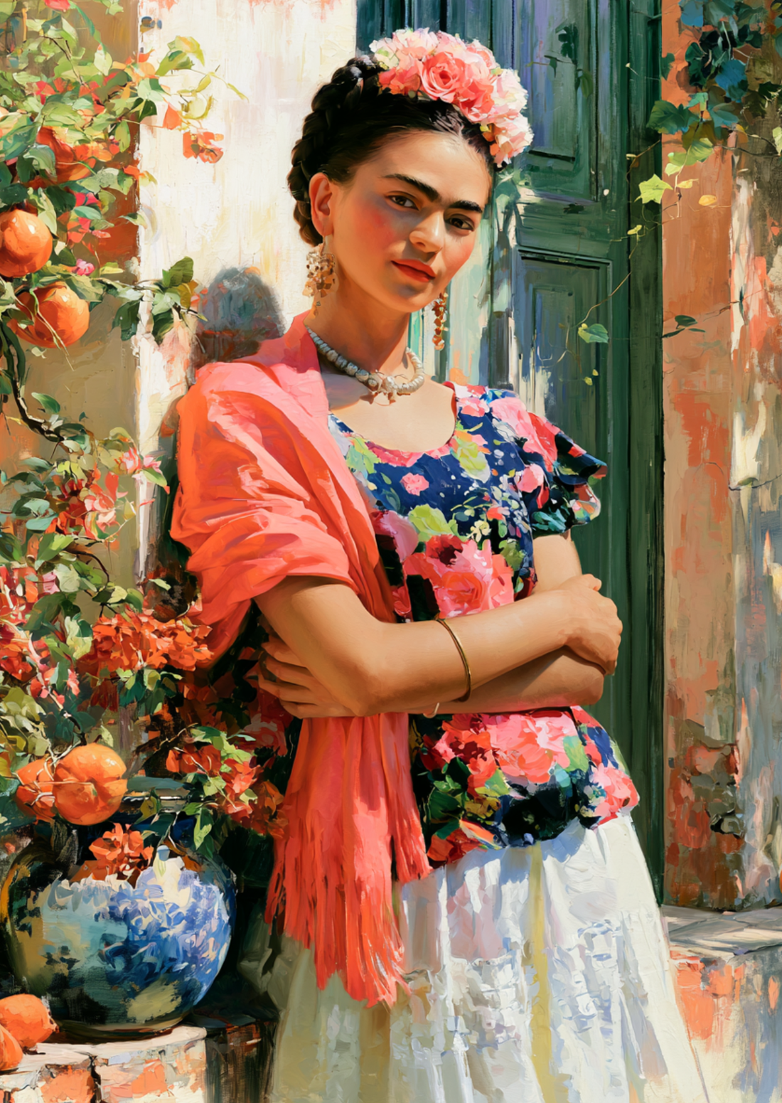 Frida Kahlo: Casa de Flores | Kaart Fripperies