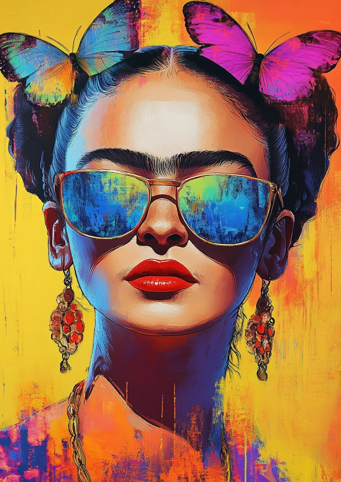 Frida Kahlo: Butterfly Pop | Kaart Fripperies