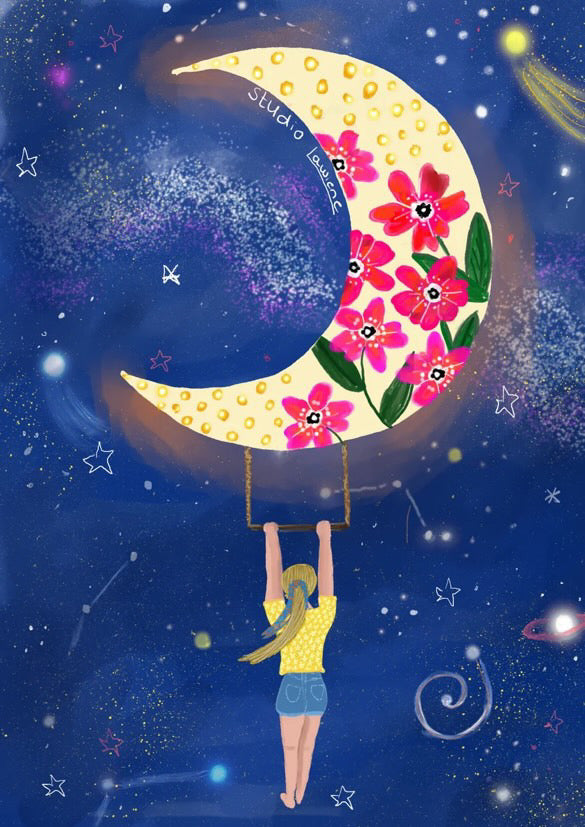 To the moon and back | Kaart Studio LaWiene