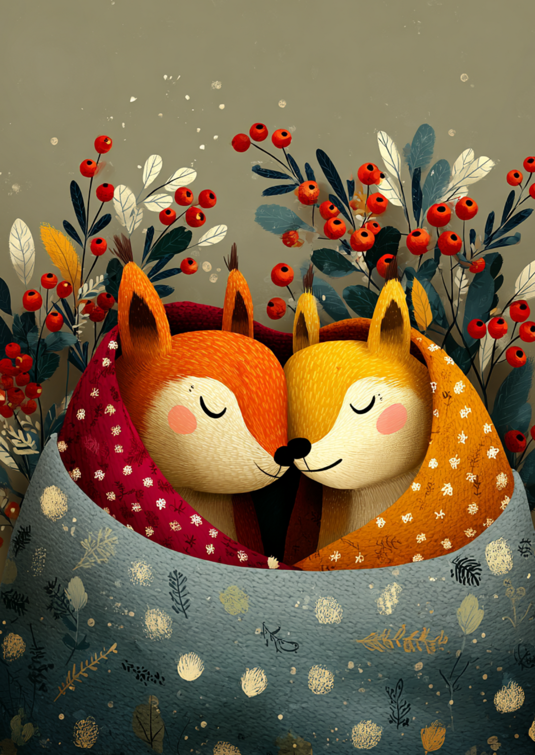 Celebrating Togetherness: Cozy Blanket | Kaart Fripperies