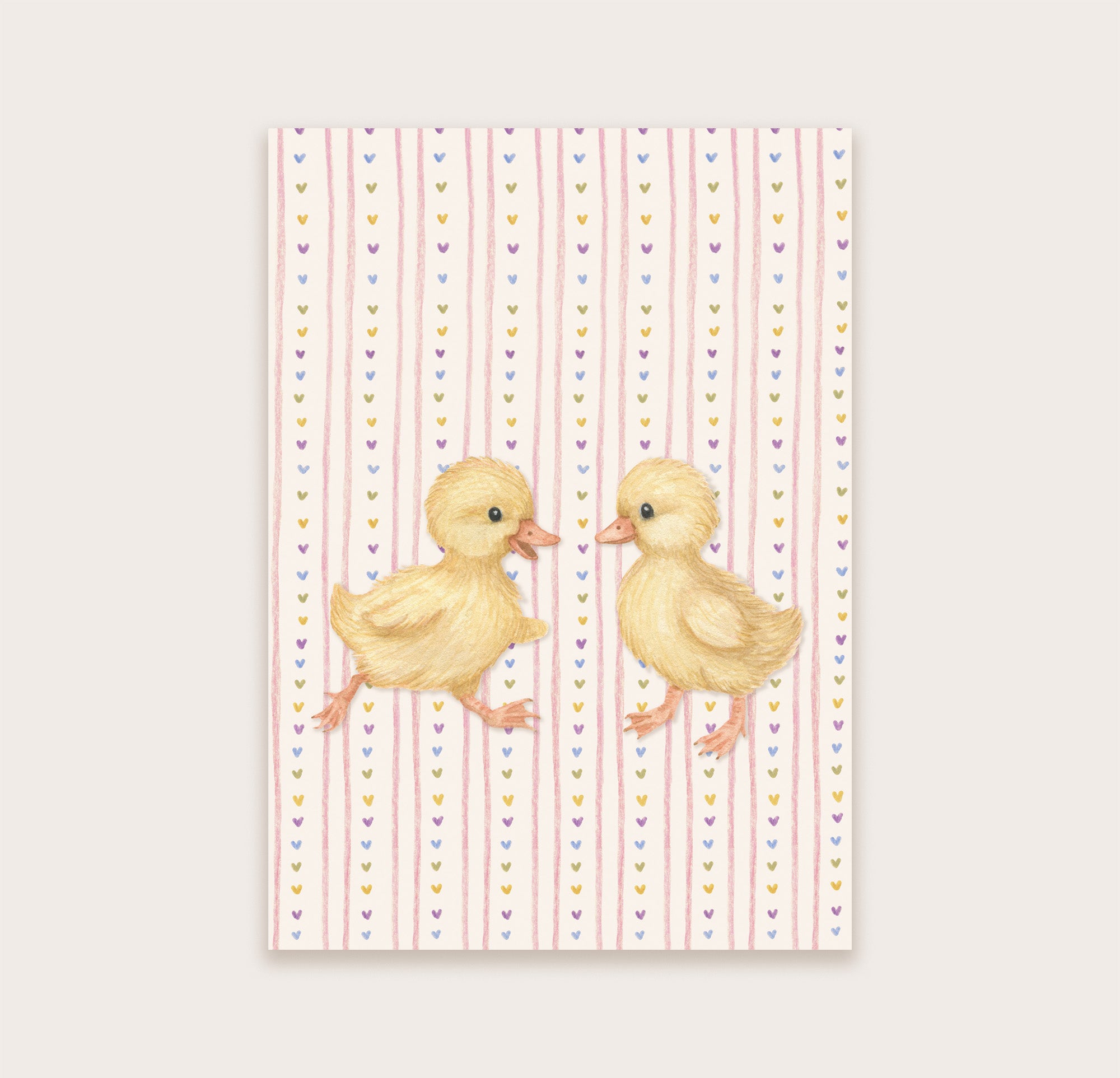 Ansichtkaart eendjes | Kaart Appeloogje