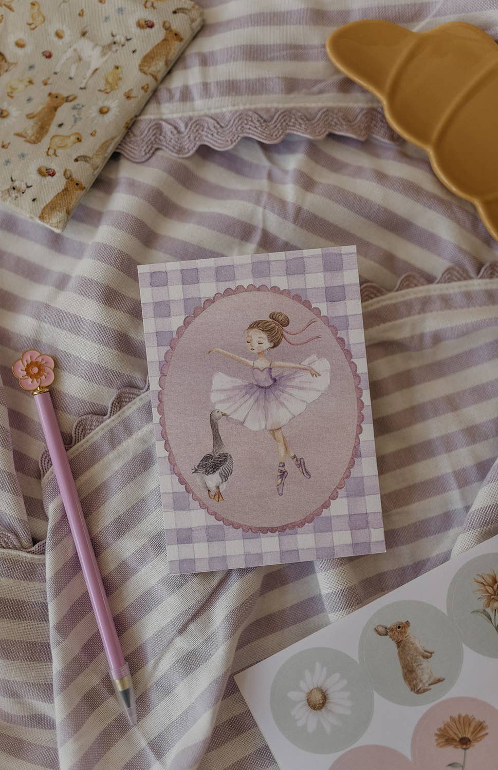 Ansichtkaart ballerina | Kaart Appeloogje