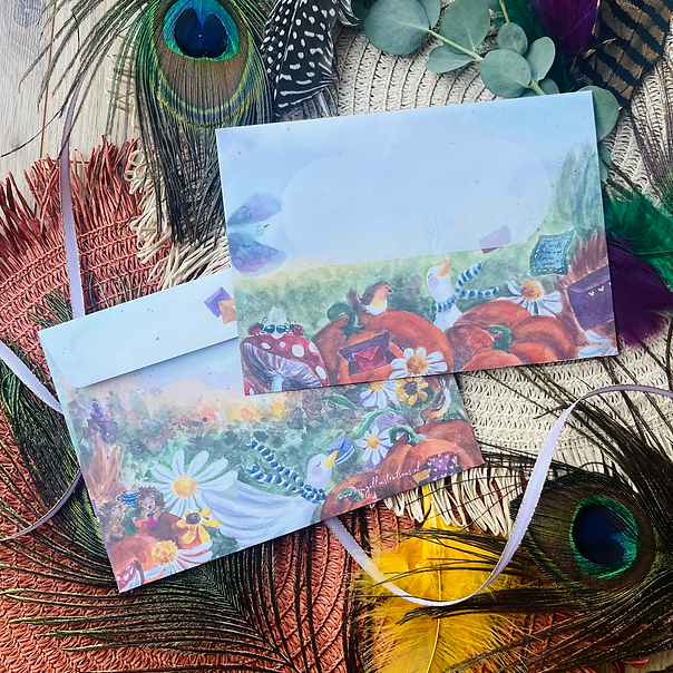 Autumn mail | Envelop Romy Illustrations