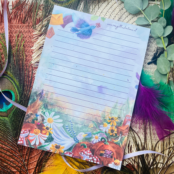 Autumn mail | Briefpapier RomyIllustrations