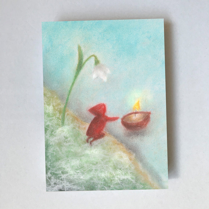 Sprookje  'Walnoot' Waldorf Kaart | Kaart Lot Bouwes