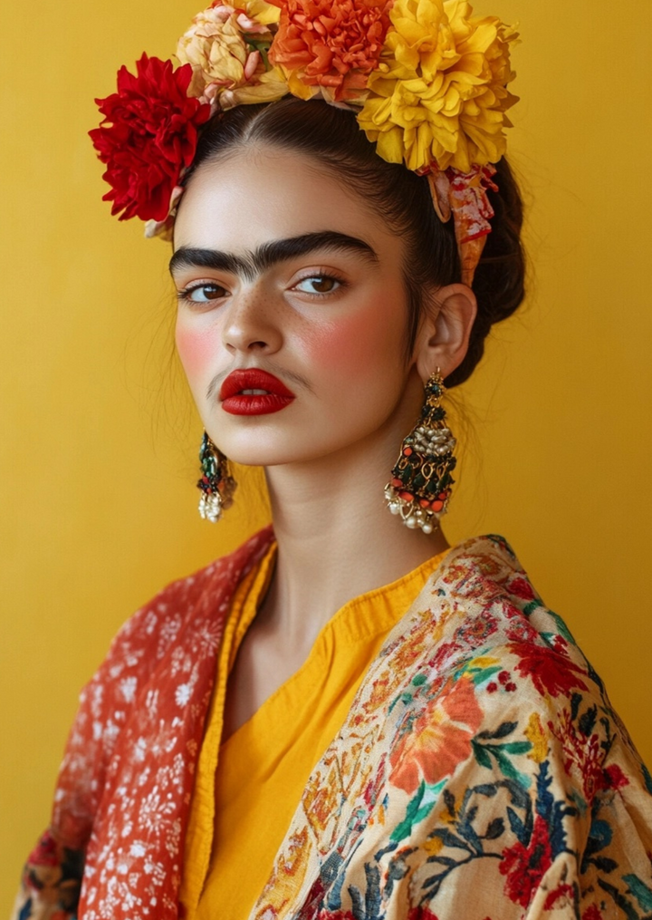 Frida Kahlo: Sunlit | Kaart Fripperies