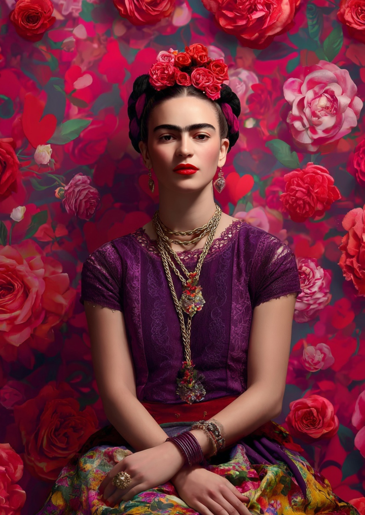 Frida Kahlo: Velvet Roses | Kaart Fripperies