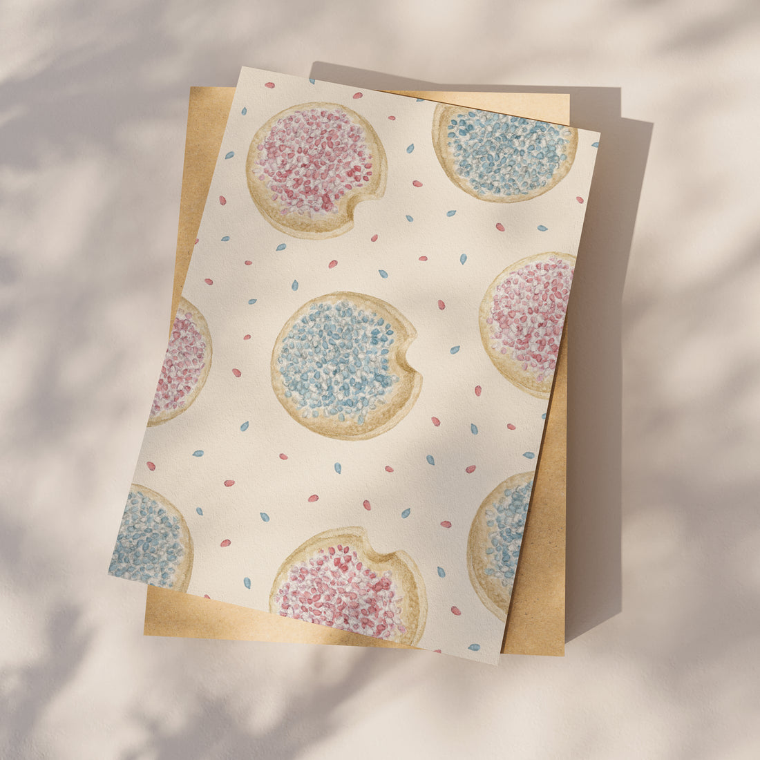 Ansichtkaart beschuit met muisjes | Kaart Appeloogje