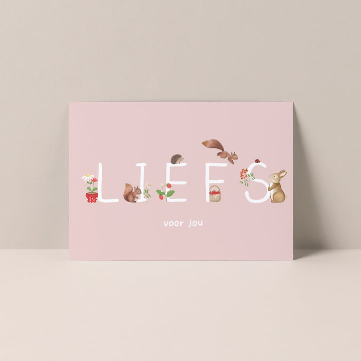 Liefs voor jou | Kaart Studio Poppybird