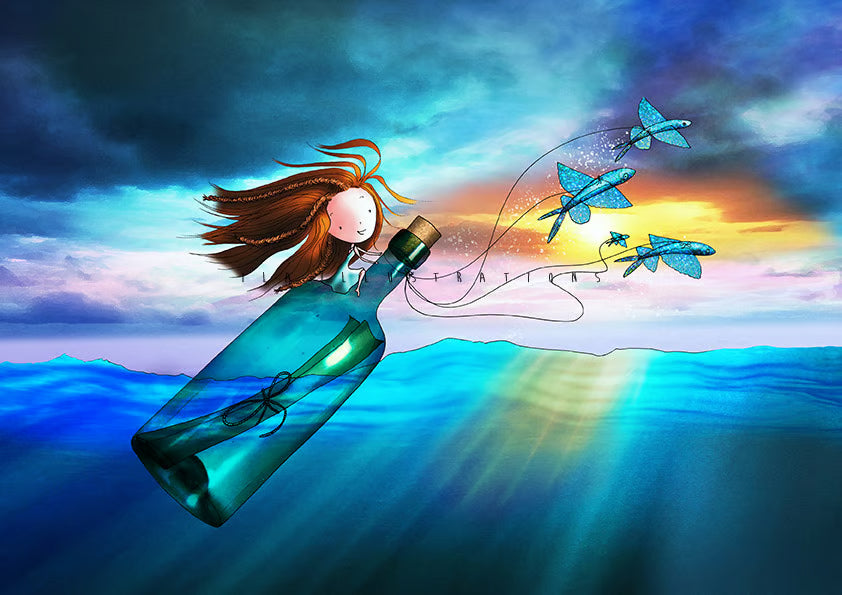 221 - The message | Kaart Ila Illustrations