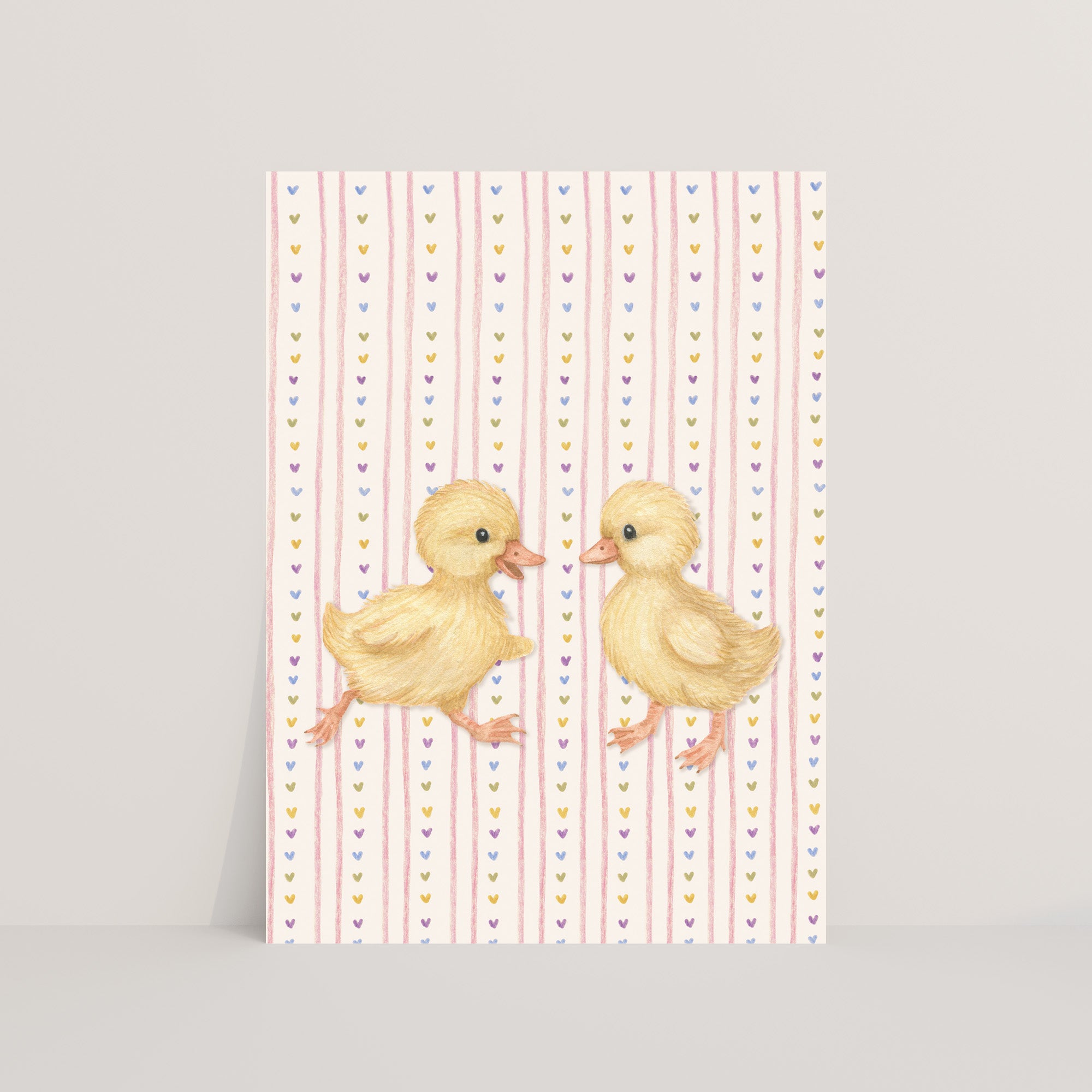 Ansichtkaart eendjes | Kaart Appeloogje