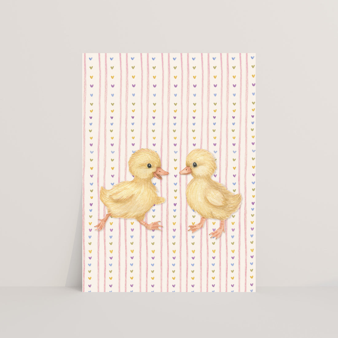 Ansichtkaart eendjes | Kaart Appeloogje