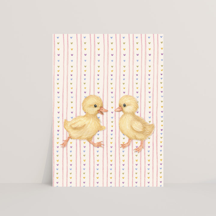 Ansichtkaart eendjes | Kaart Appeloogje