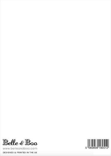 Ansichtkaart Een Traktatie Voor Jou | Kaart Belle & Boo