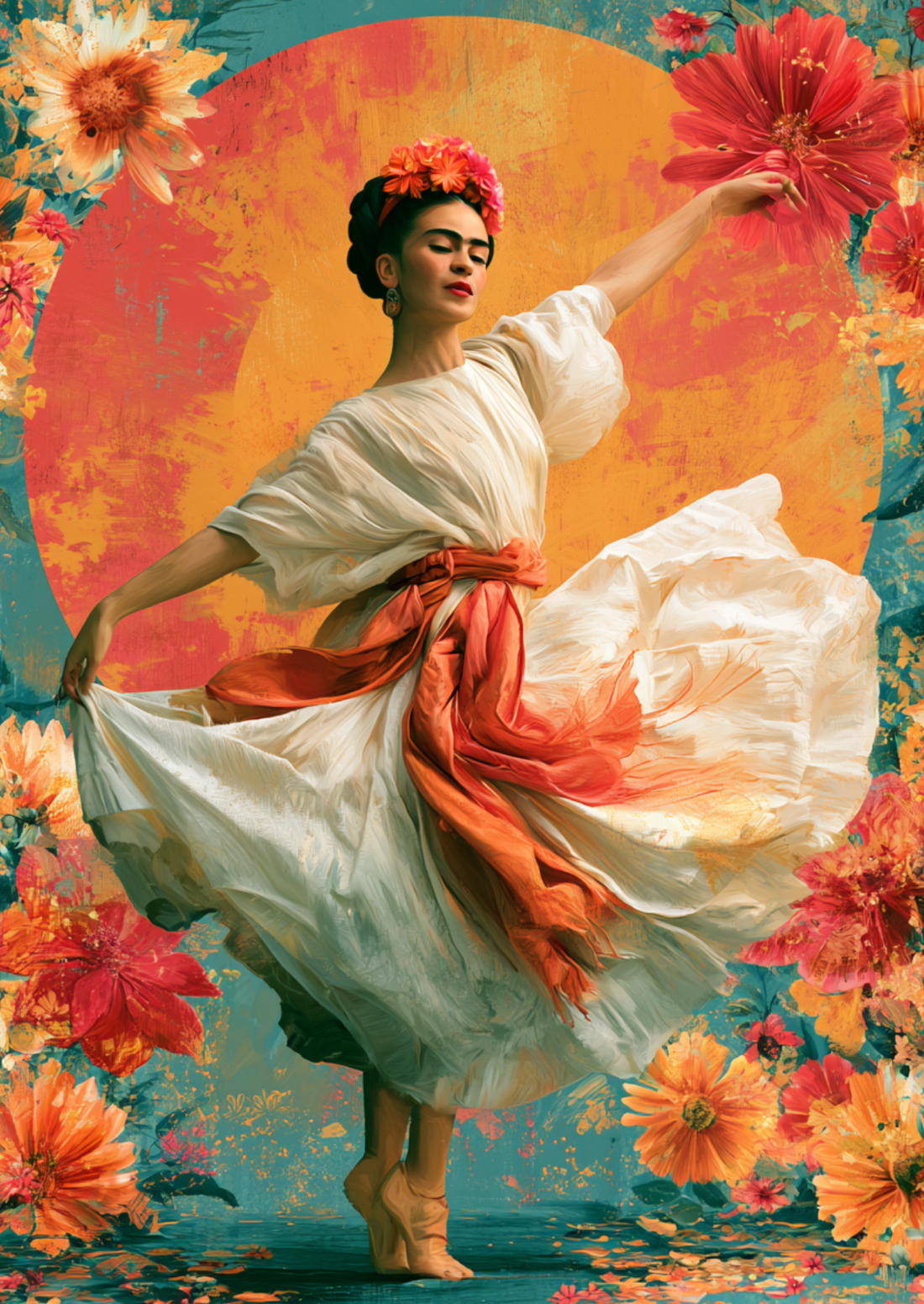 Frida Kahlo: Dance of the Sun | Kaart Fripperies