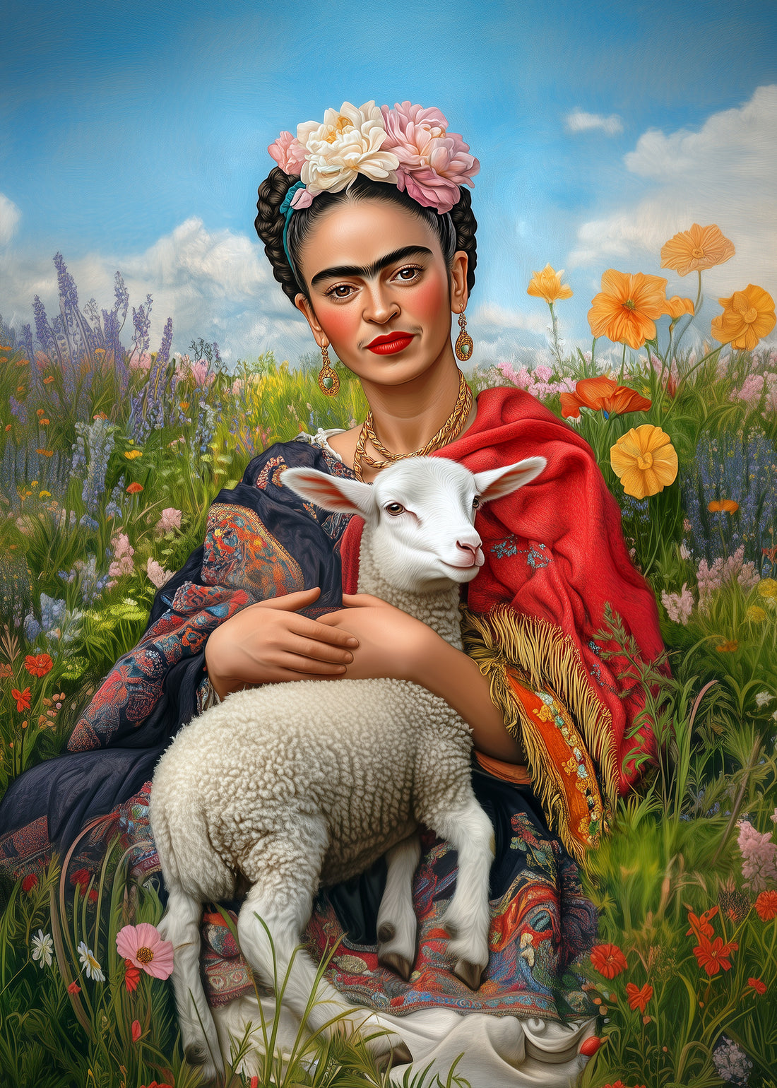 Frida Kahlo: Lamb | Kaart Fripperies