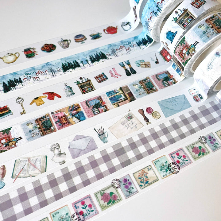 Vintage verzendkosten - Washi Tape