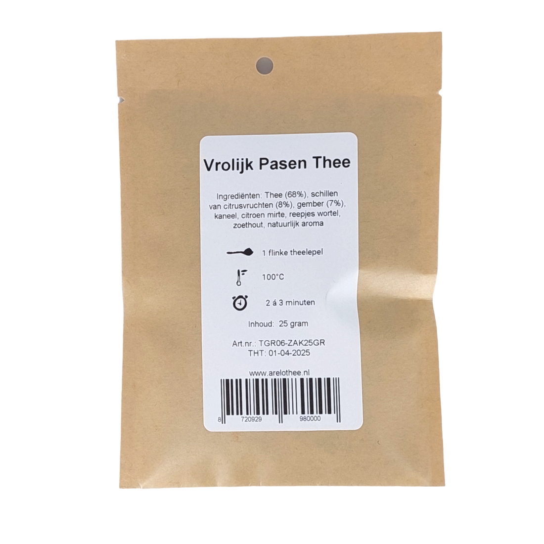 Vrolijk Pasen thee zakje - 25 gram