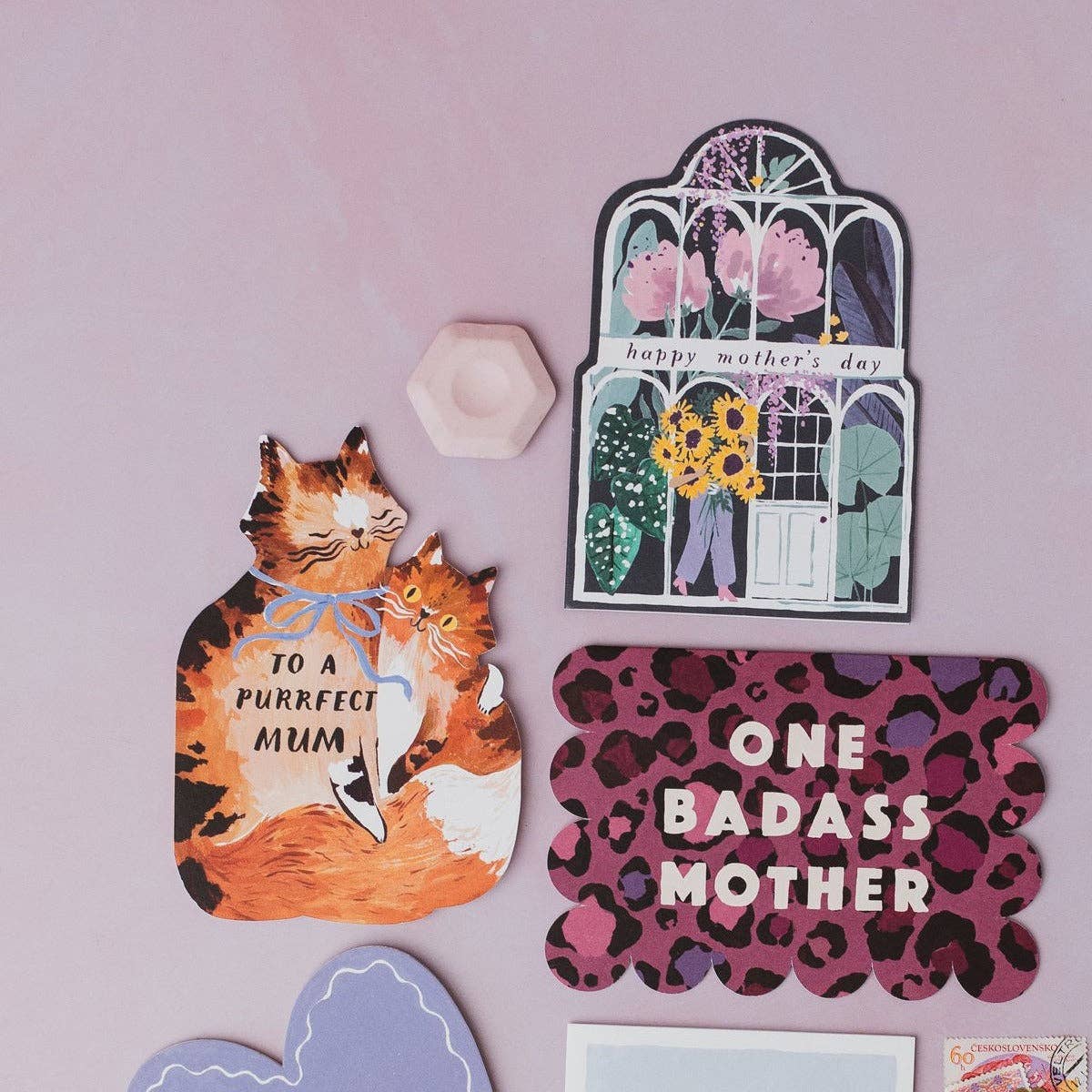 Purrfect Mama Kattenkaart | Moederdagkaarten voor kattenliefhebbers