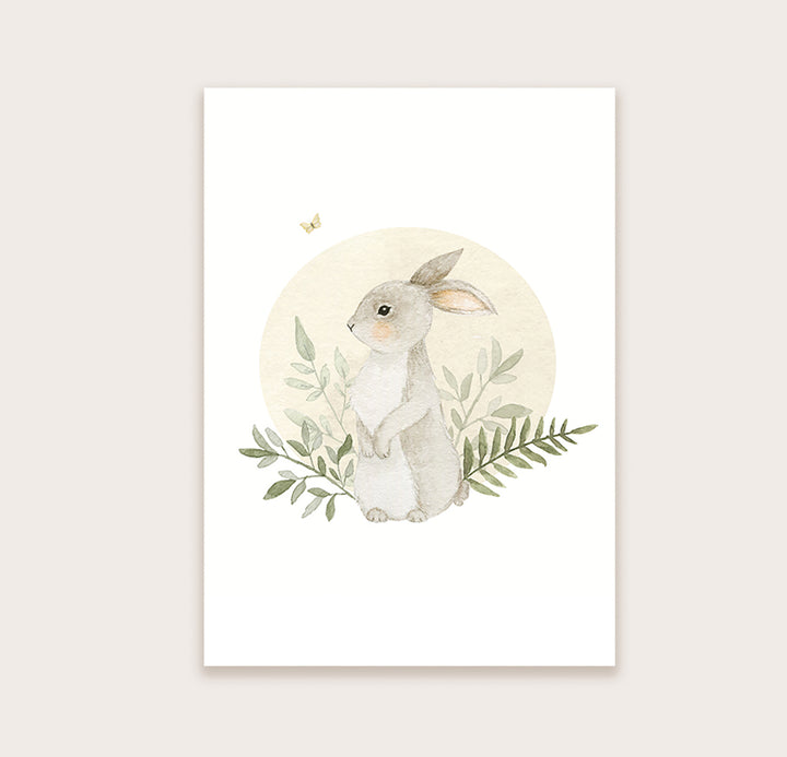 Ansichtkaart konijn | Kaart Appeloogje