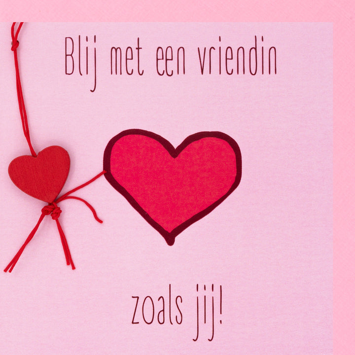 Blij met een vriendin als jij | Kaart Sidedish