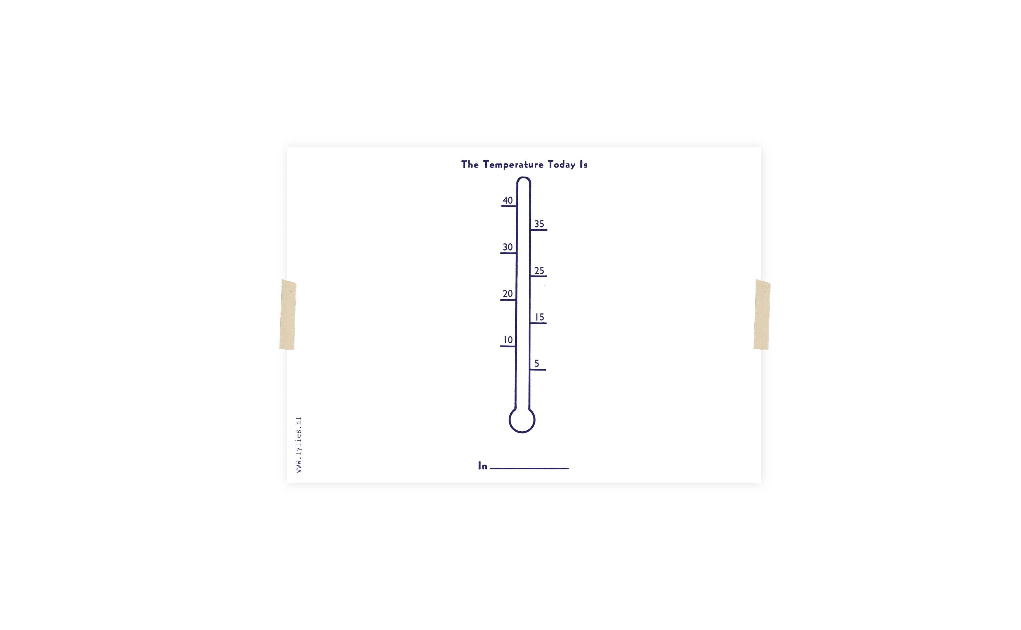 Postcard collage taart met beentjes