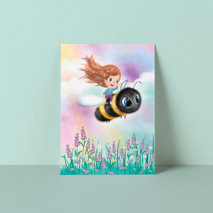 Op reis met hommel | Kaart Studio Poppybird