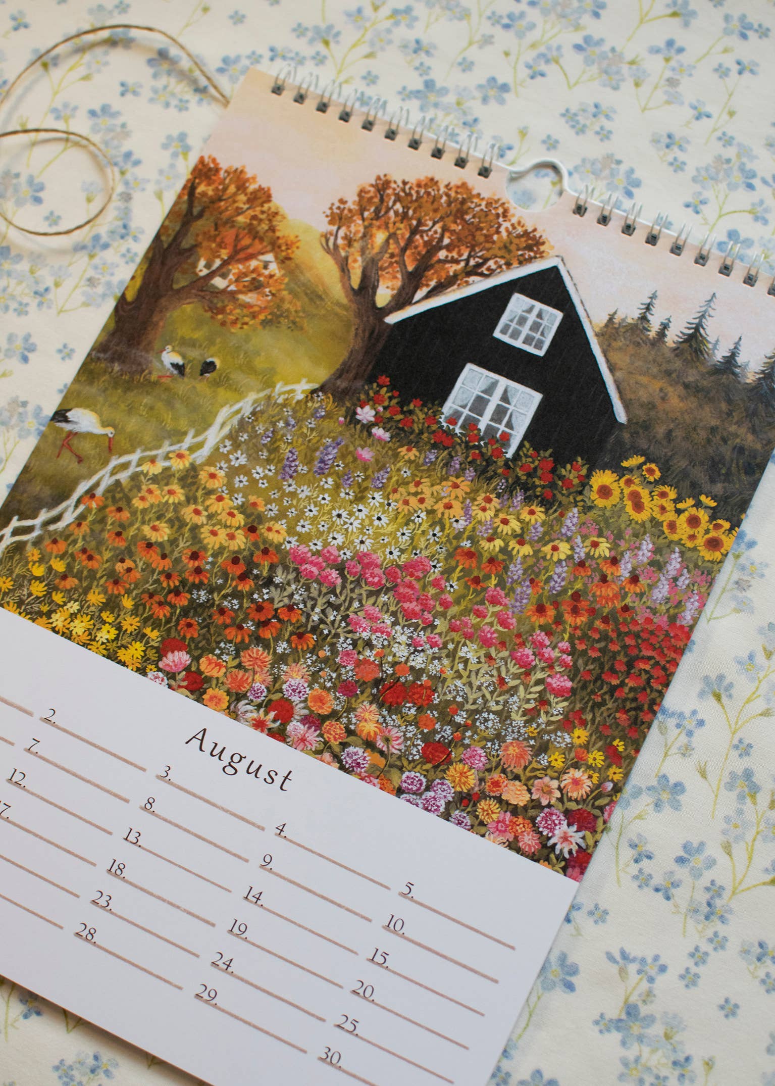 Vredige momenten verjaardagskalender: 21 x 29.7 cm (8.2 x 11.4 inches)
