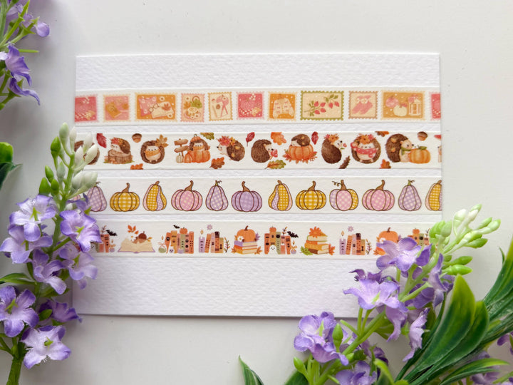 Washi-tape ruitjespompoenen