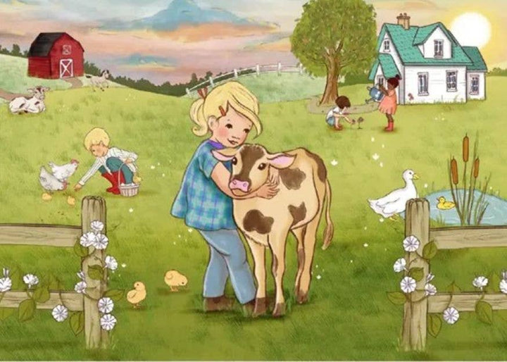 Ansichtkaart Velden Van Vriendschap | Kaart Belle & Boo