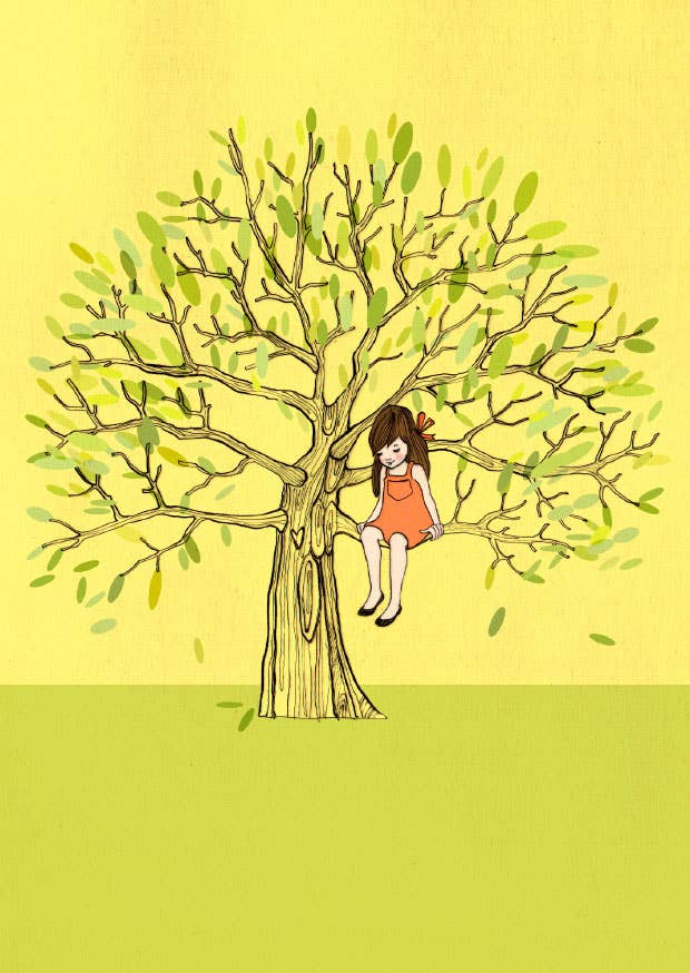 Ansichtkaart Mijn Favoriete Plekje Zomer | Kaart Belle & Boo