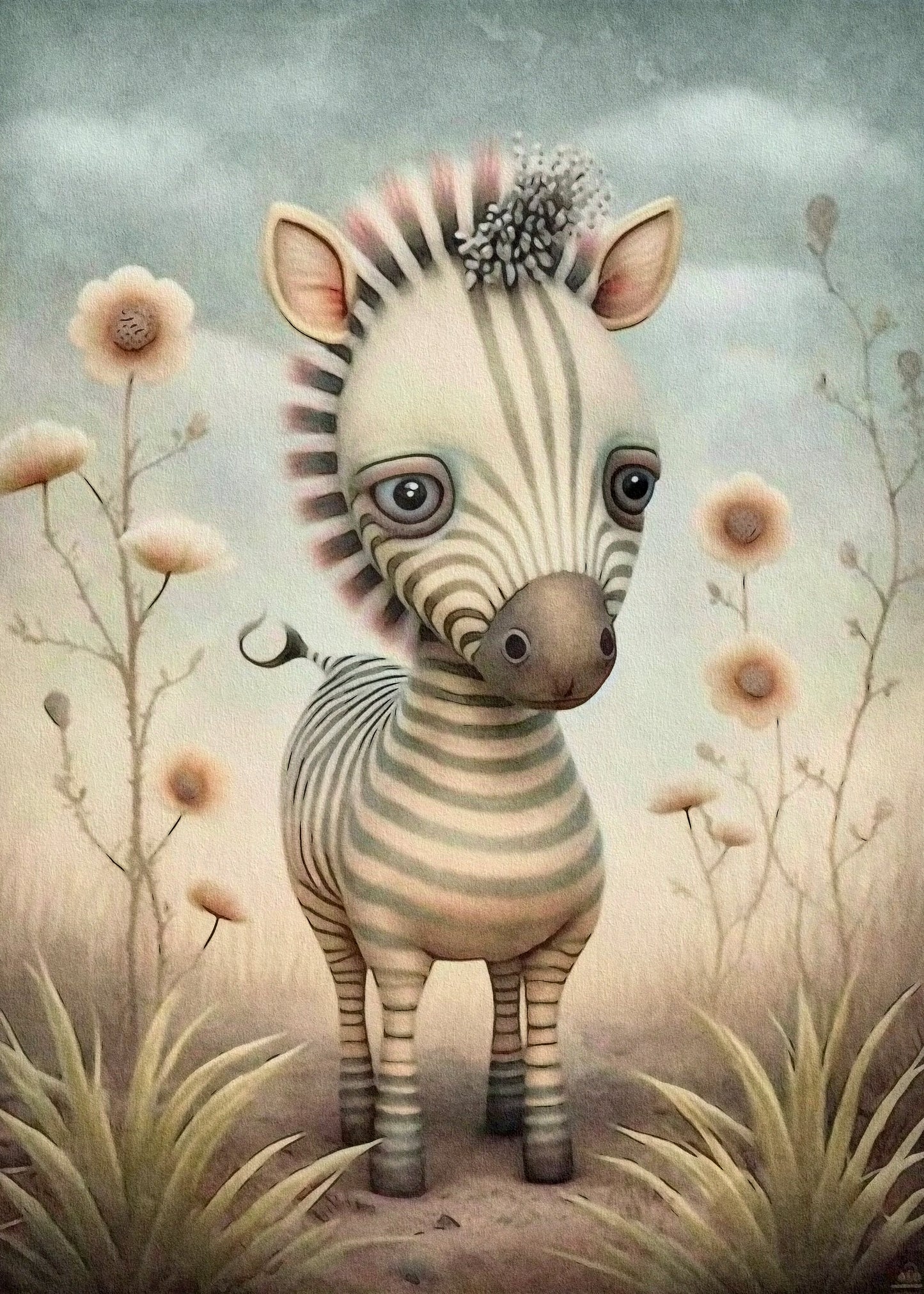 Savannentiere: Zebra | Kartenfirlefanz