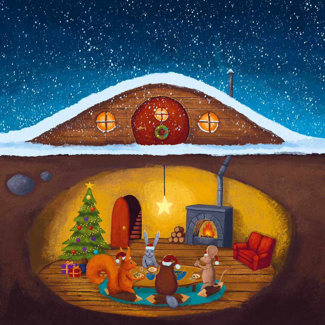 Kerstkaarten set: NR. 03 (Lance) | Kaartenbundel Zintenz